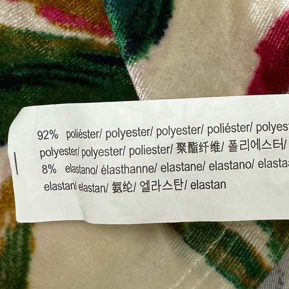 Zara Floral Velvet Dress - Picture 9 of 9